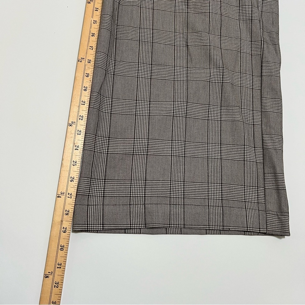 NWT a new day Size XXL Wide Leg Drawstring Plaid Pants - Brown - Picture 5 of 12